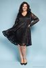 Picture of PLUS SIZE BOW AND LACE DRESS